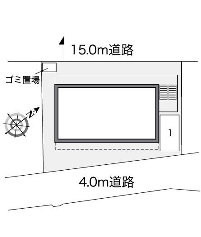 レオパレス風花 配置図