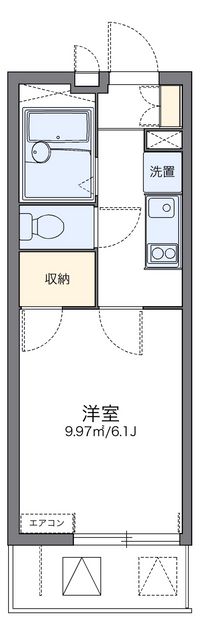 レオパレスルーチェ　マーレ 間取り図