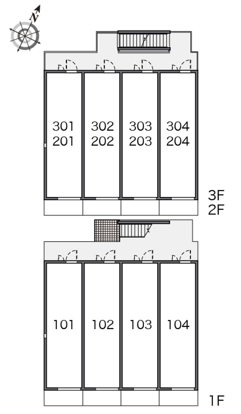 レオネクストヴィヴレ 間取配置図