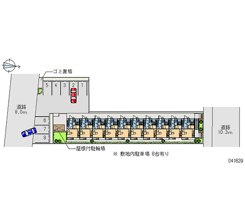 41629 bãi đậu xe hàng tháng