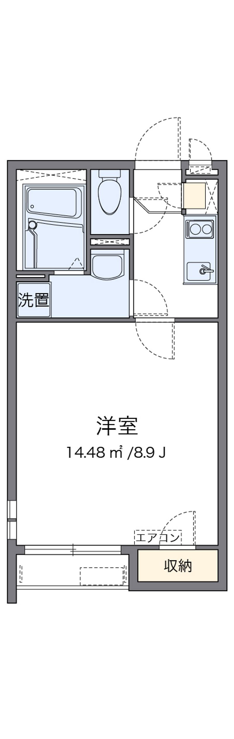 クレイノ里 間取り