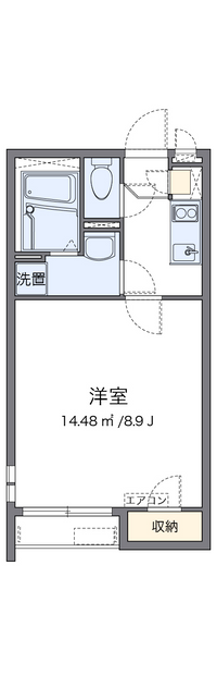 クレイノ里 間取り図