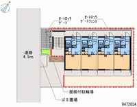レオパレスイキ西新宿 区画図