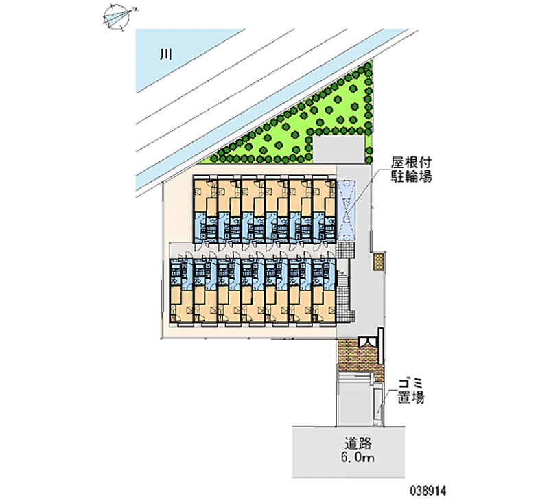 レオパレスマムトープ 区画図
