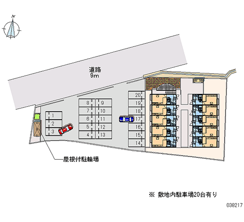 38217 Monthly parking lot