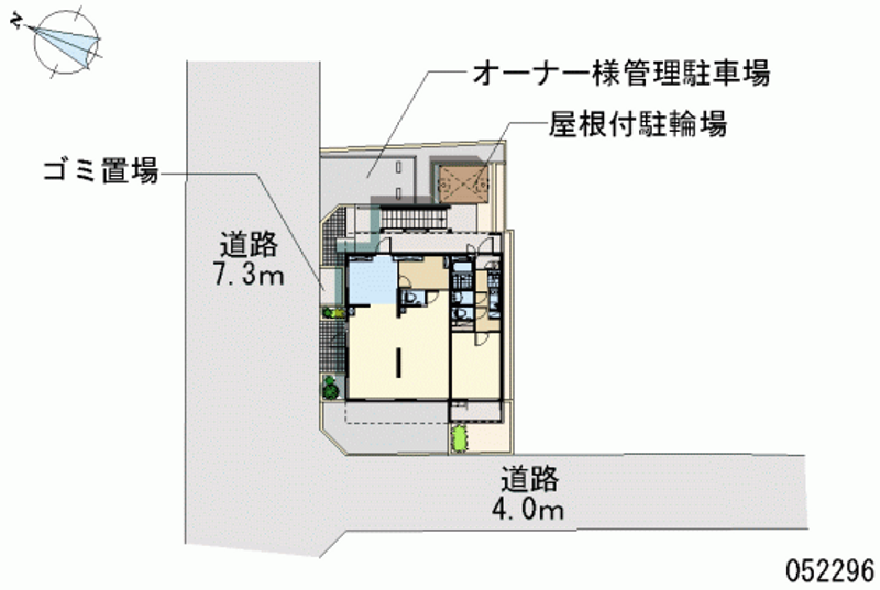 レオネクストサラカーム　ヴィラ 区画図