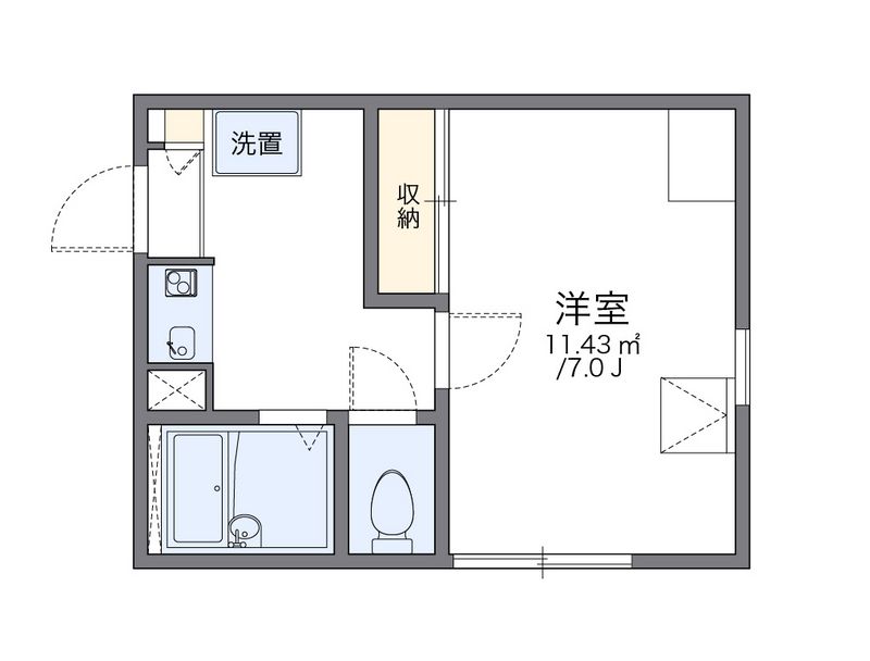 レオパレスＧＥＭ 間取図