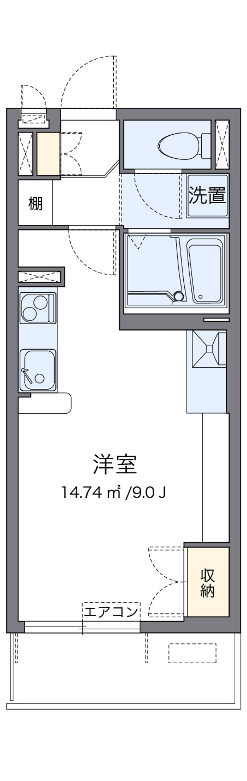 ミランダ山王 間取り