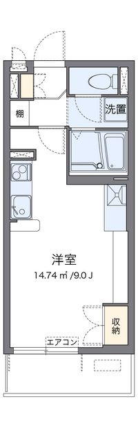 ミランダ山王 間取り図