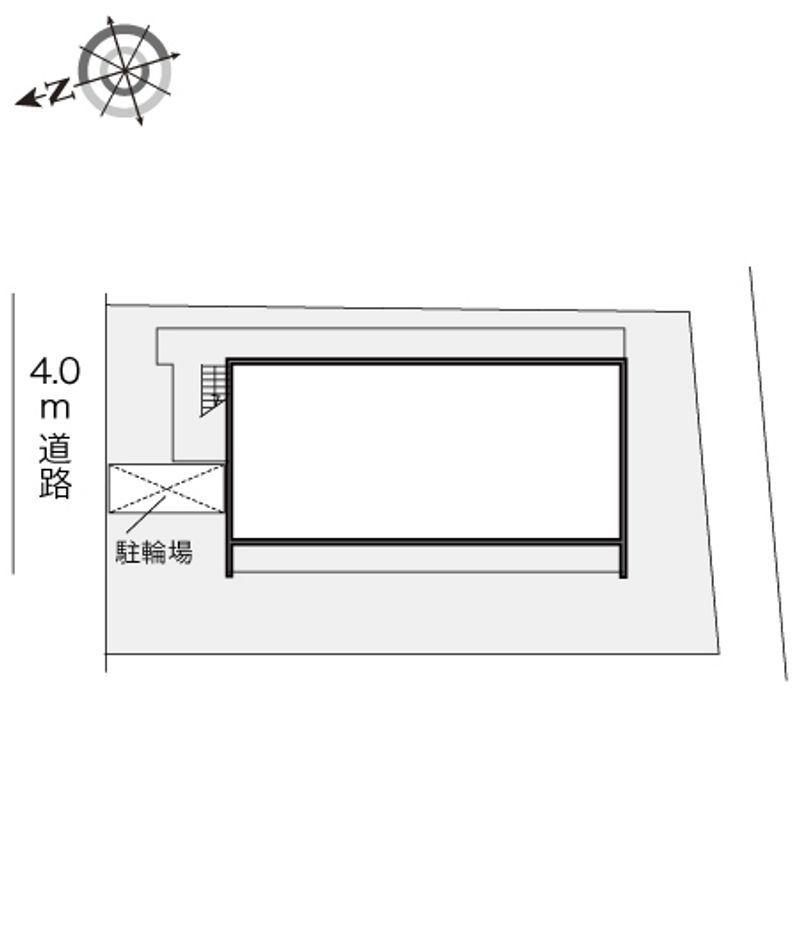 レオパレスＣＯＭＦＯＲＴひらのⅢ 配置図