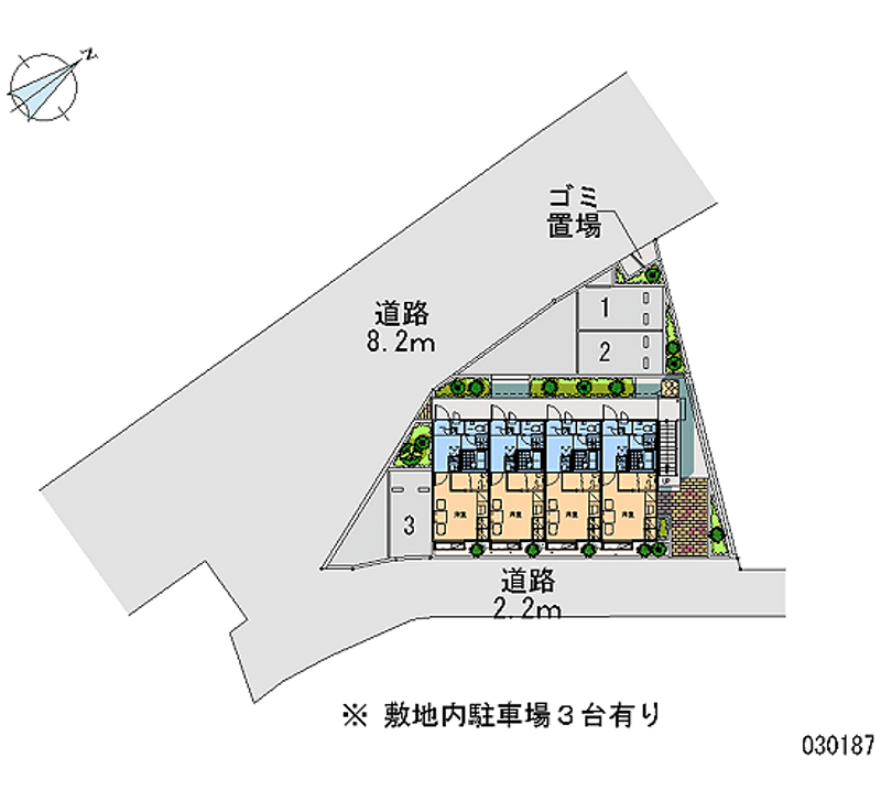 レオパレス森下 月極駐車場