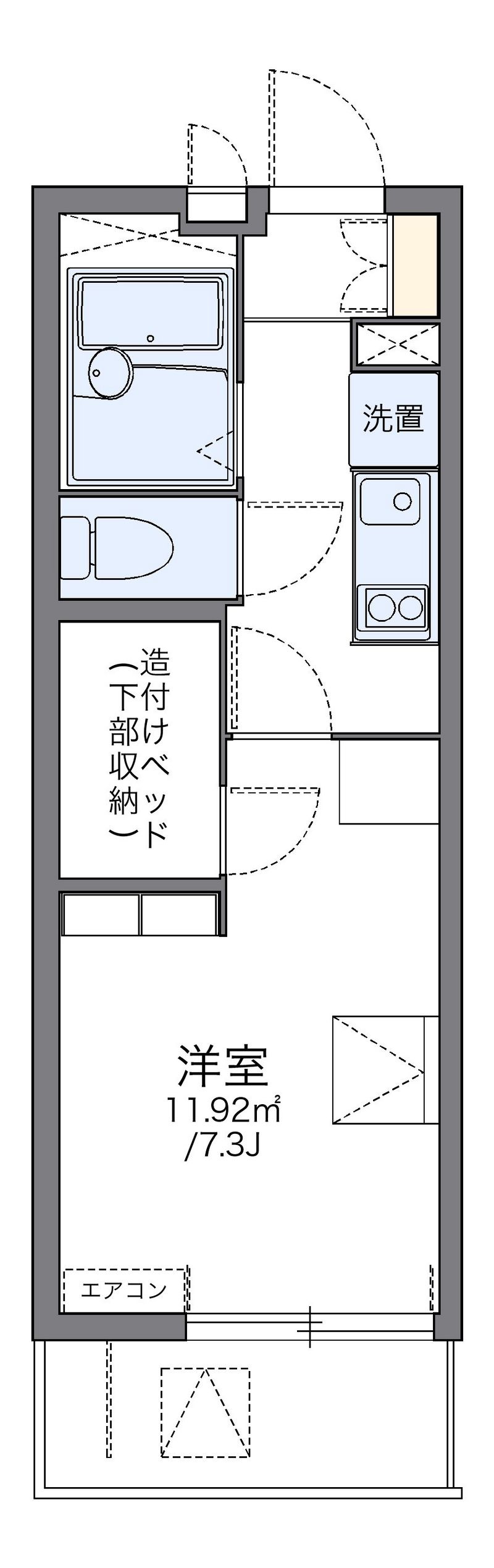 leopalace Cozy Court KI Floor plan
