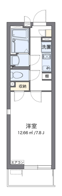 クレイノエンジョイライフ 間取り図