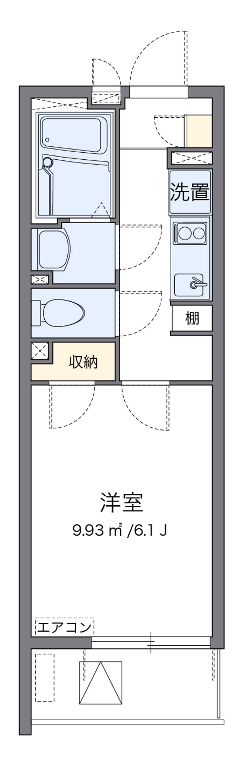 クレイノ春日 間取り