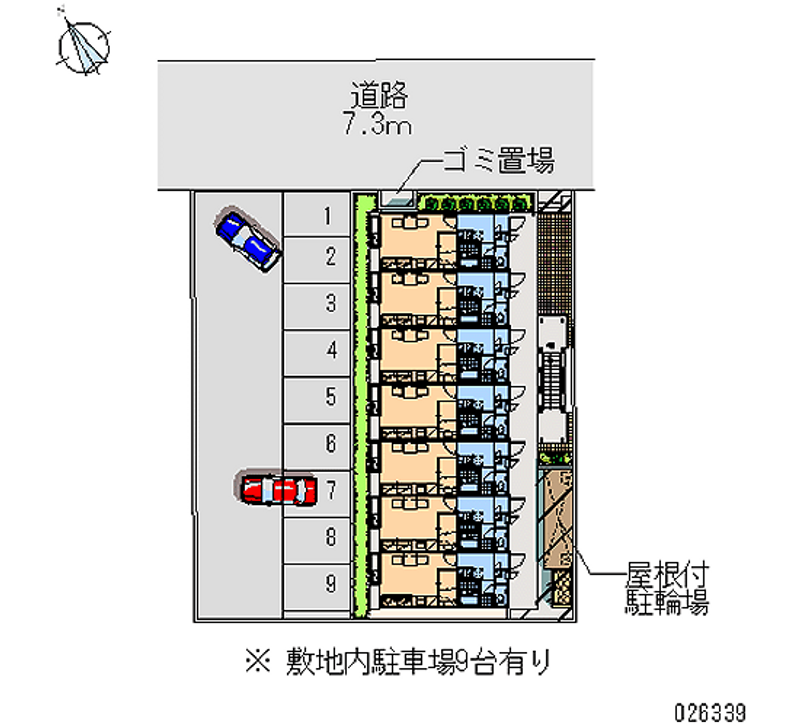 26339 Monthly parking lot