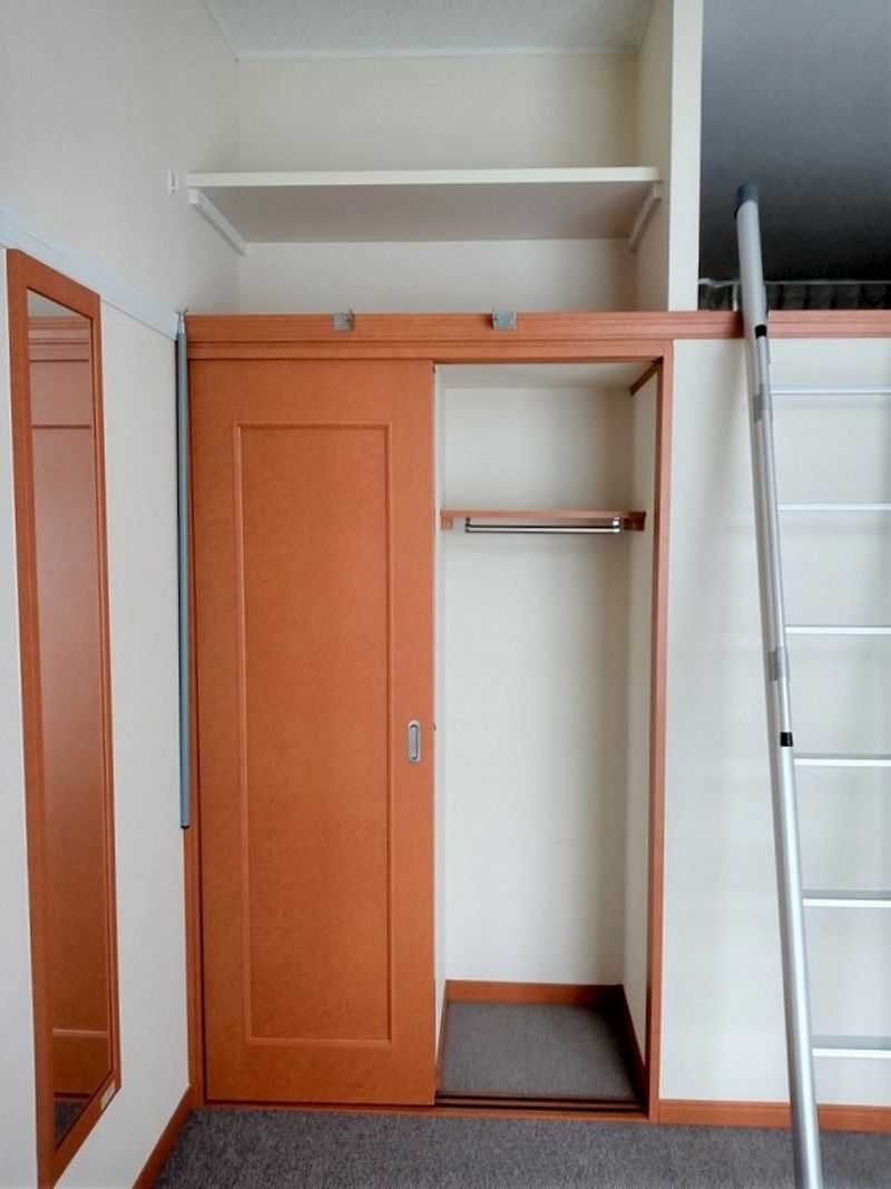 レオパレスあらまき 収納