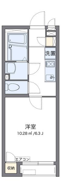 クレイノセラヴィー 間取り図