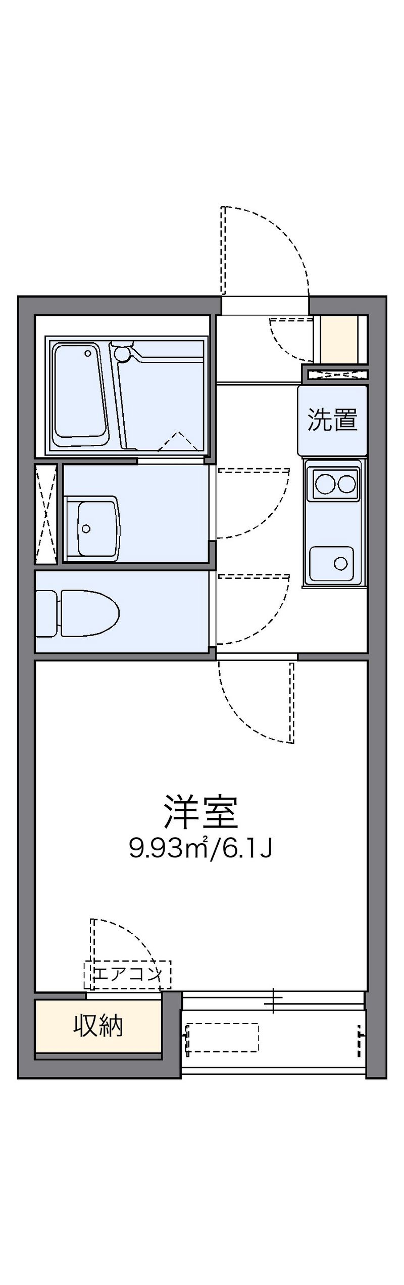 レオネクストＭＫルーチェ 間取図