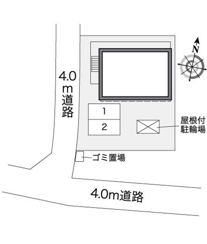 レオパレスロータス 配置図
