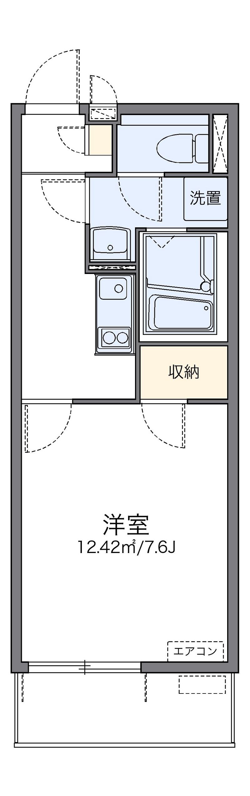 レオネクストコヅチⅥ 間取り