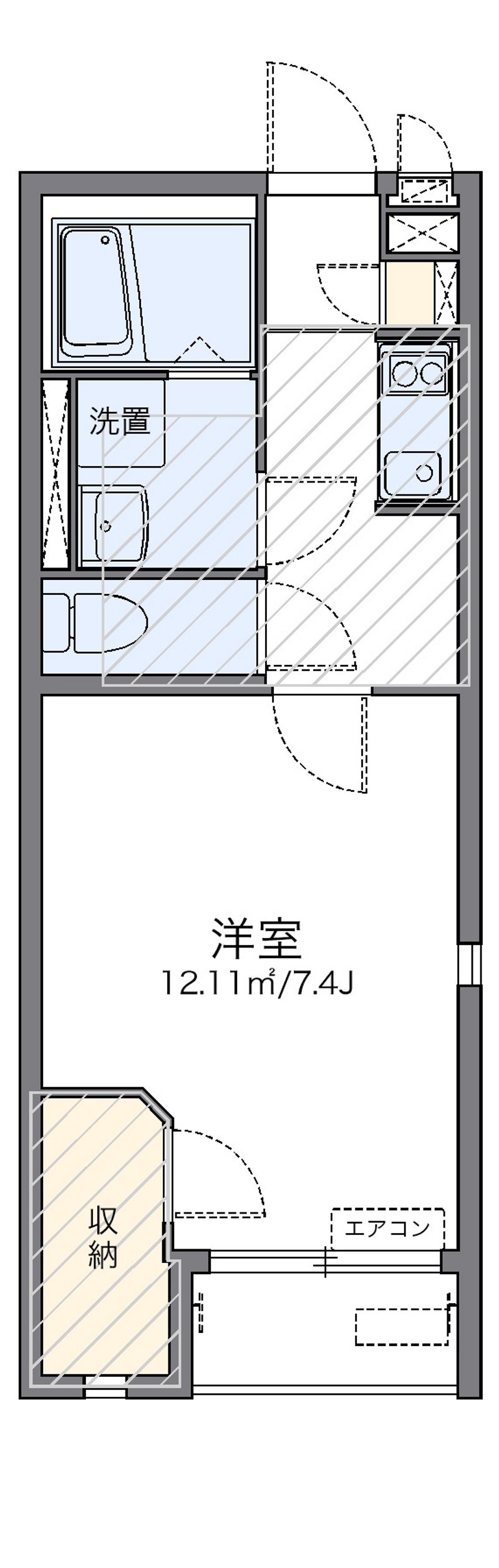 レオネクスト王禅寺 間取図