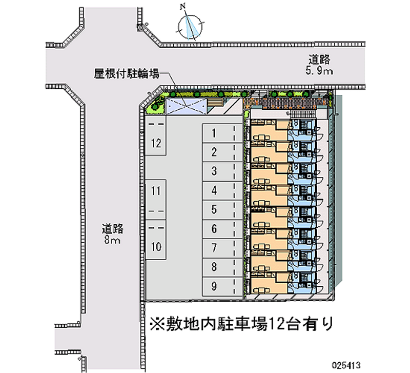 レオパレス太陽 月極駐車場