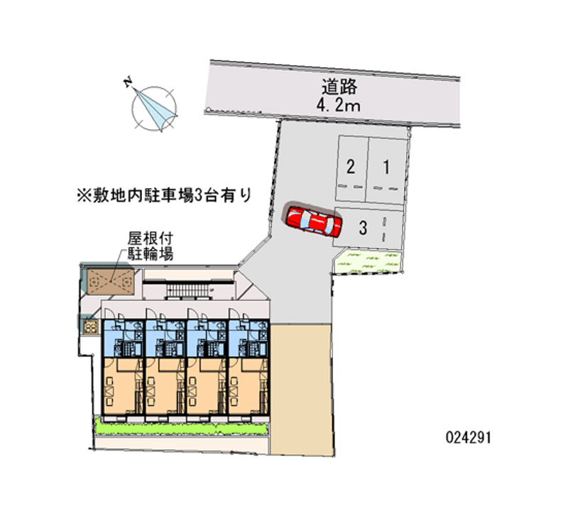 24291月租停車場