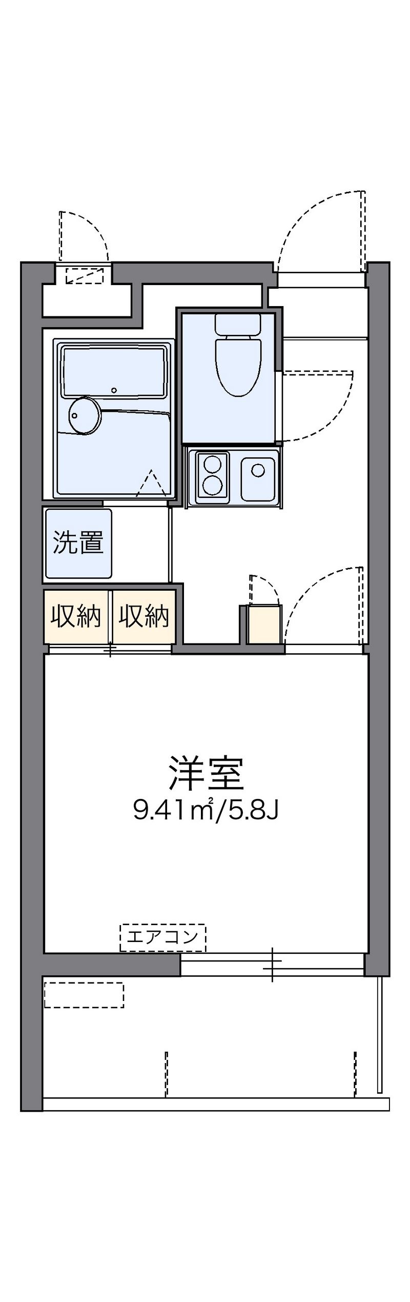 レオパレスＭＩＮＥ 間取り