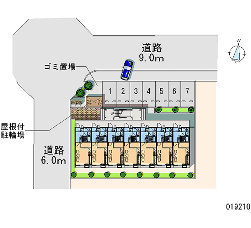 19210月租停车场