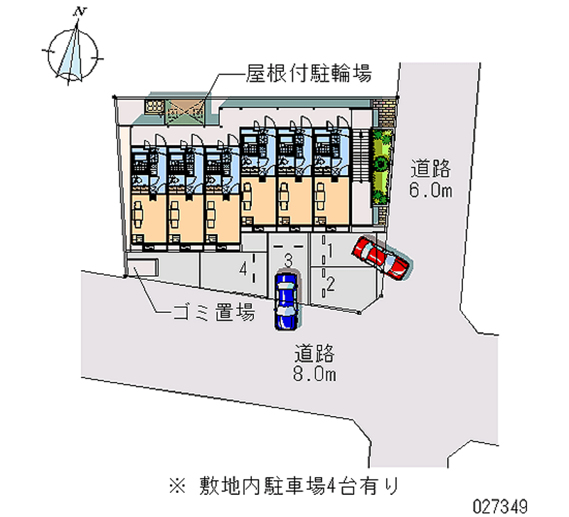 27349月租停車場