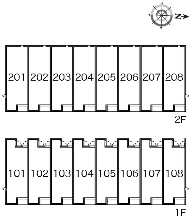 レオネクスト美樹 間取配置図