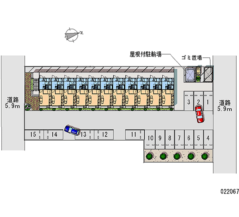 22067月租停车场