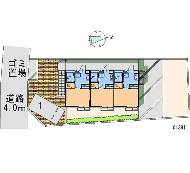 13811月租停車場