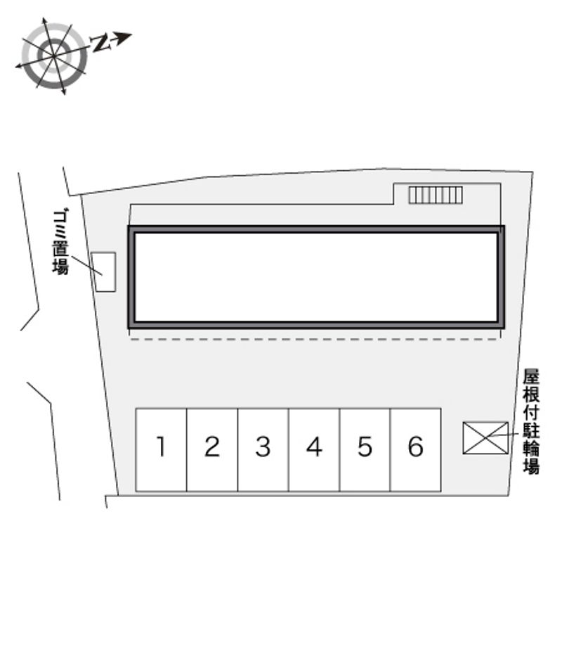 レオパレスゆう 配置図