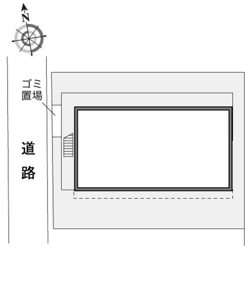 レオパレスアサマ 配置図