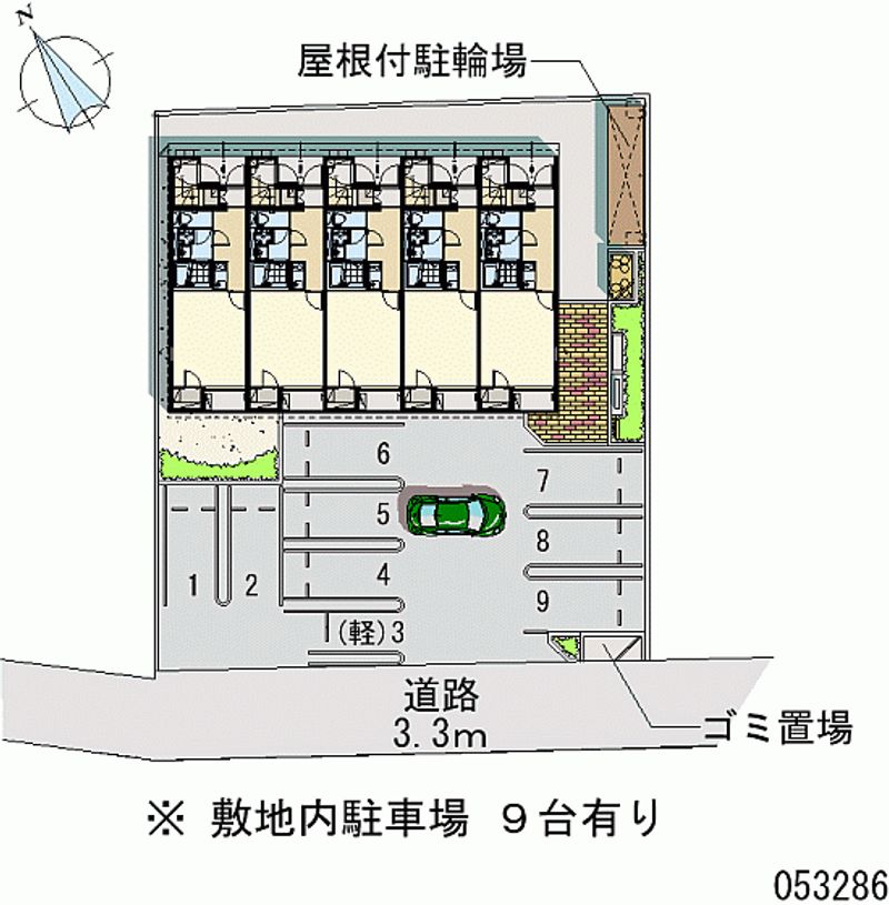 53286月租停车场