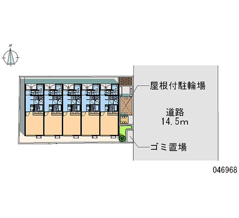 レオネクストオーエス２２ 区画図
