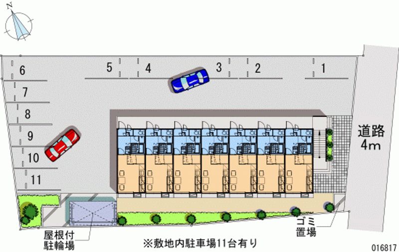 レオパレスピノ・ノワール 月極駐車場