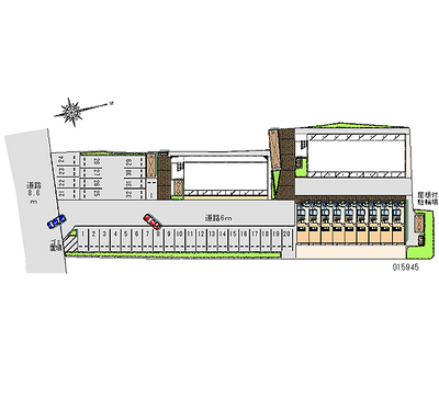 15945 Monthly parking lot