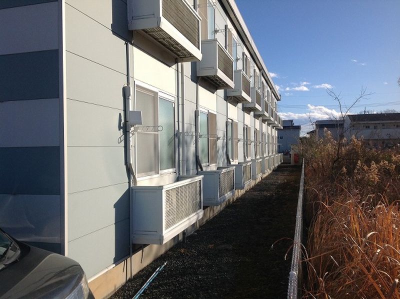 レオパレスリバーサイド下浜田Ⅱ バルコニー