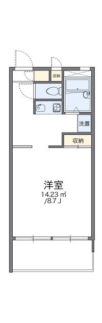 レオパレス神田 間取り図