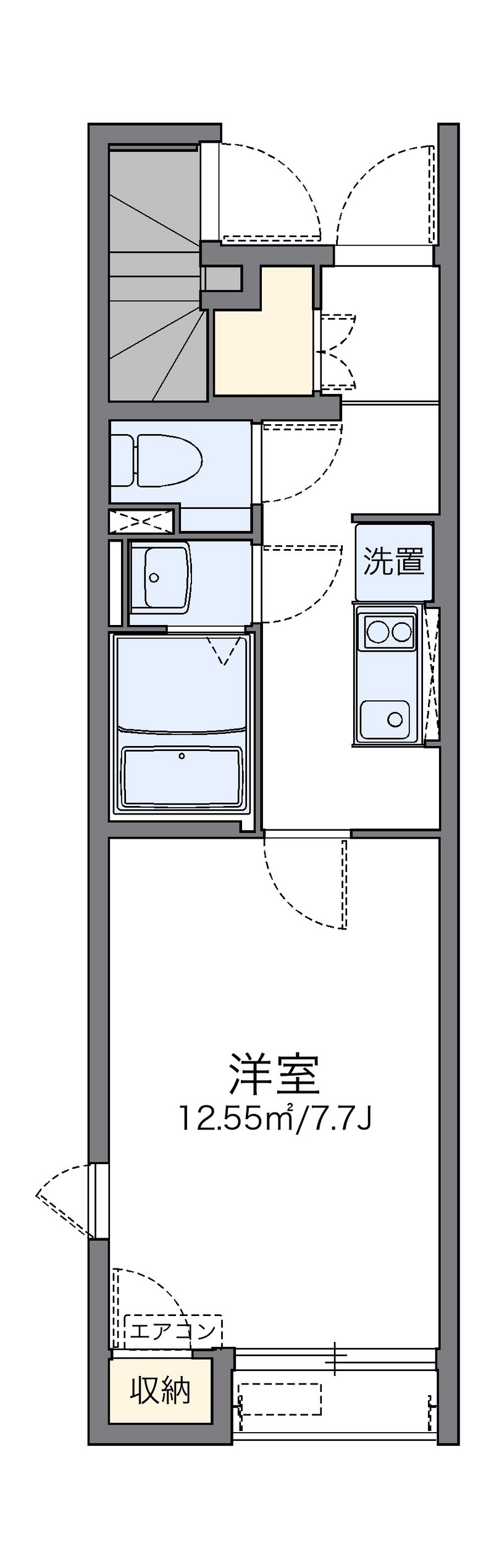 レオネクストウエスト 間取図