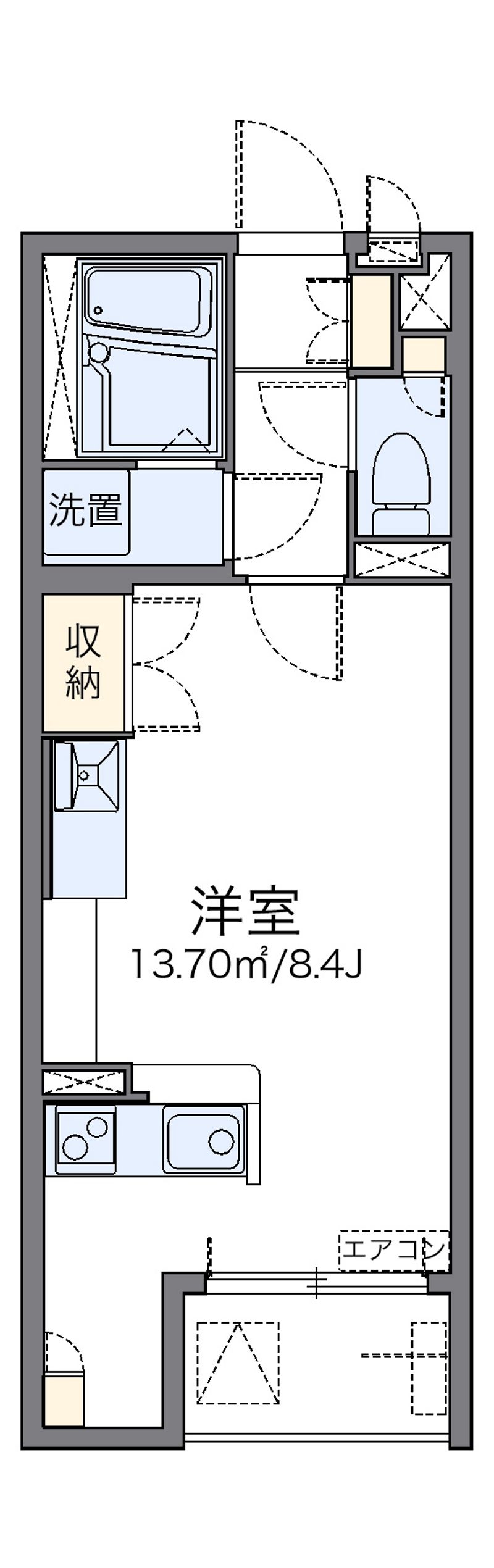 レオネクストテルス 間取図