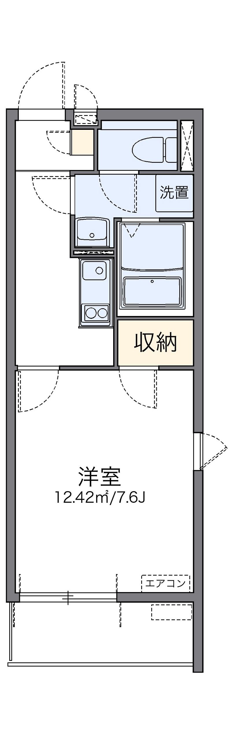 レオネクストグリーンライト 間取図