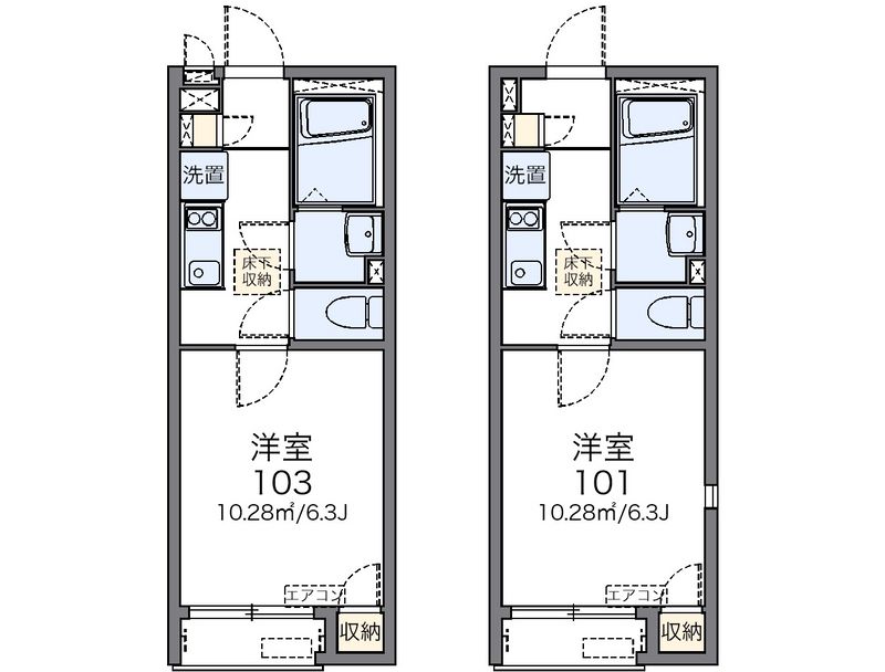 レオネクストＳ＆Ｋ 間取図