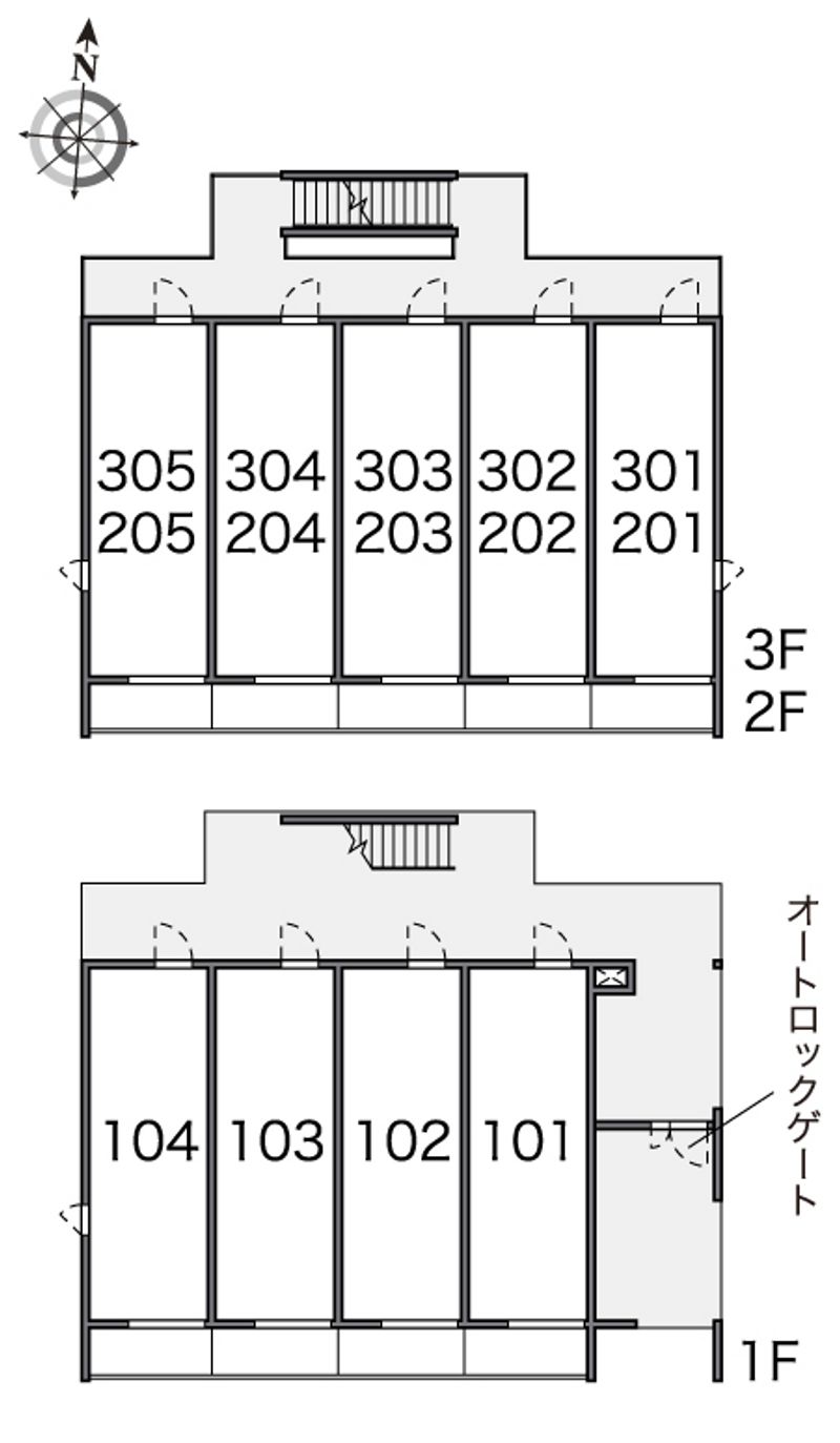 レオネクストグランツ藤２３ 間取り配置図