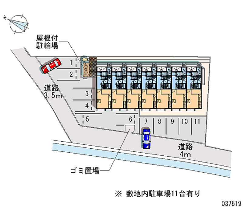 37519月租停车场