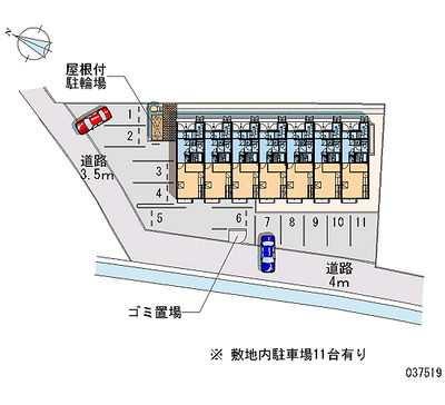 37519 Monthly parking lot