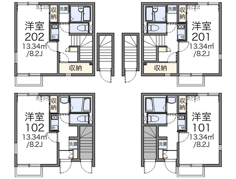 レオネクストグランマ　Ｋ　Ⅰ 間取図