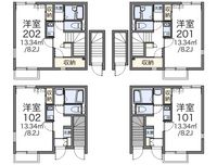 レオネクストグランマ　Ｋ　Ⅰ 間取図